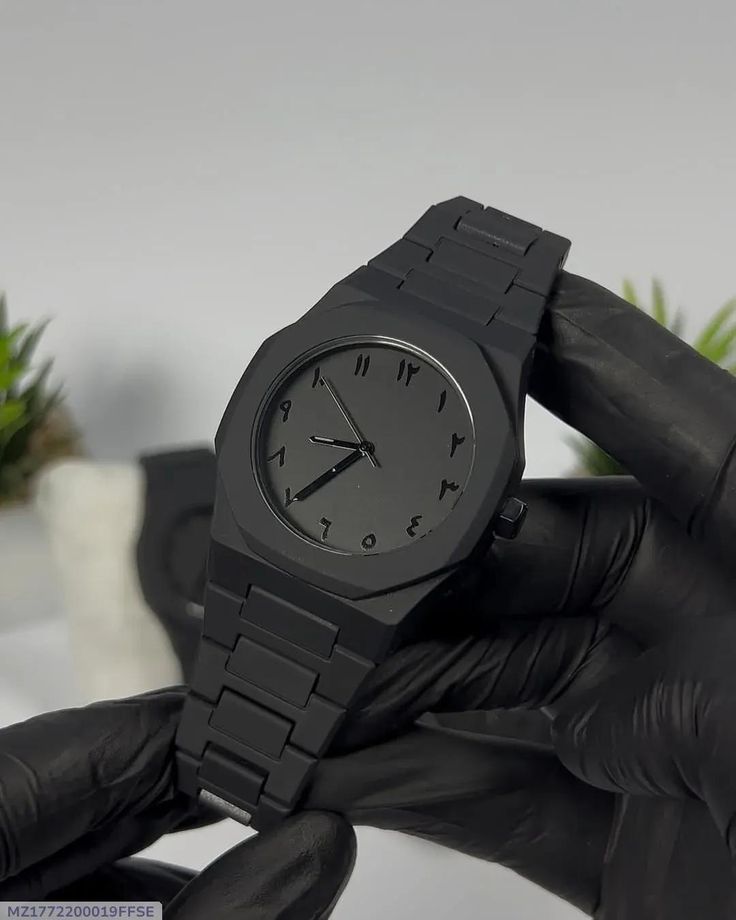 Boys Black Aura Watch